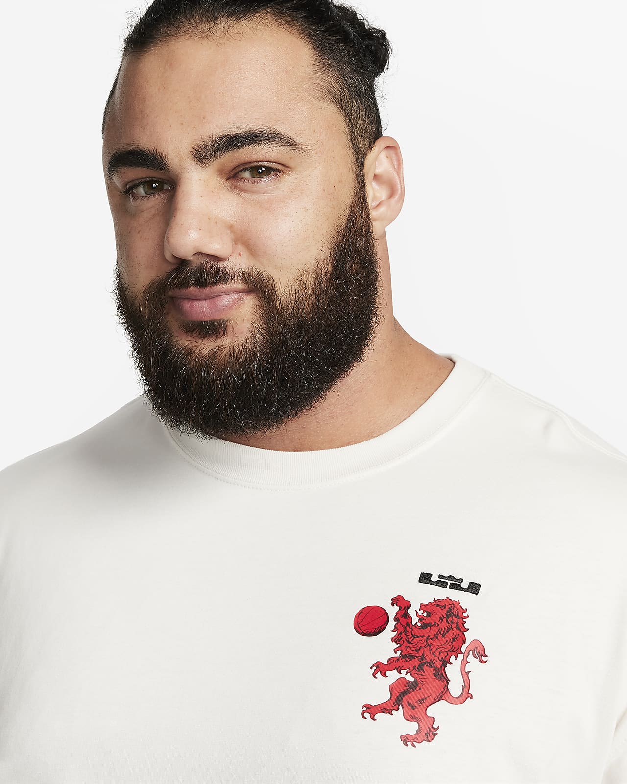 Nike Lebron Lion T-Shirt in Red for Men