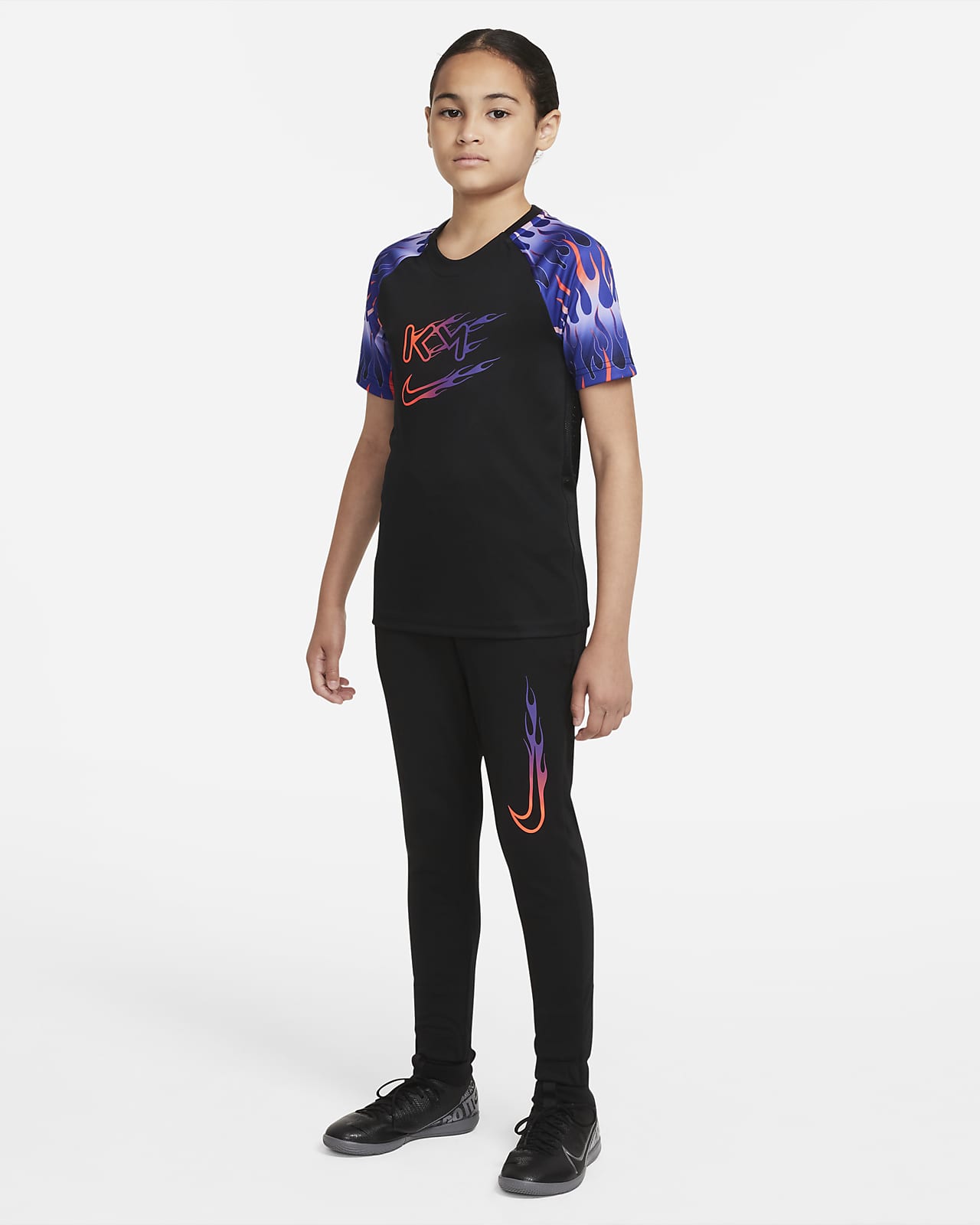 Nike Dri-FIT Kylian Mbappé Older Kids' Football Top. Nike LU