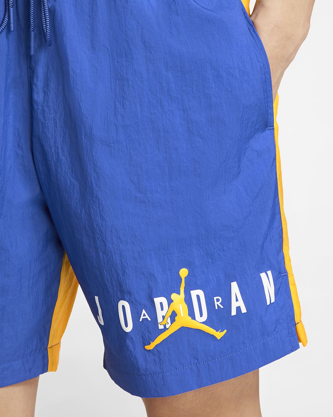 royal blue jordan shorts