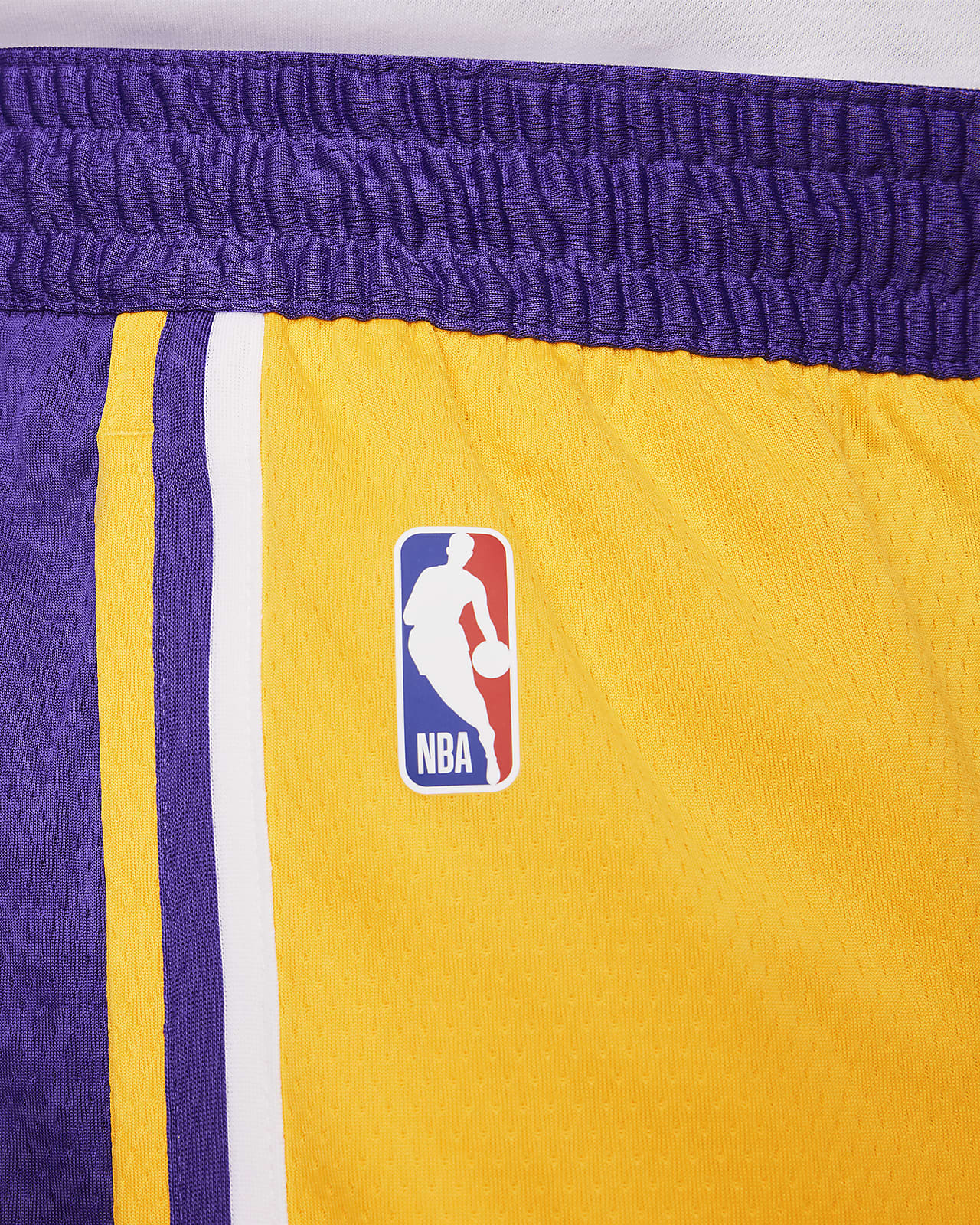 Los Angeles Lakers Icon Edition Men's Nike NBA Swingman Shorts. Nike LU