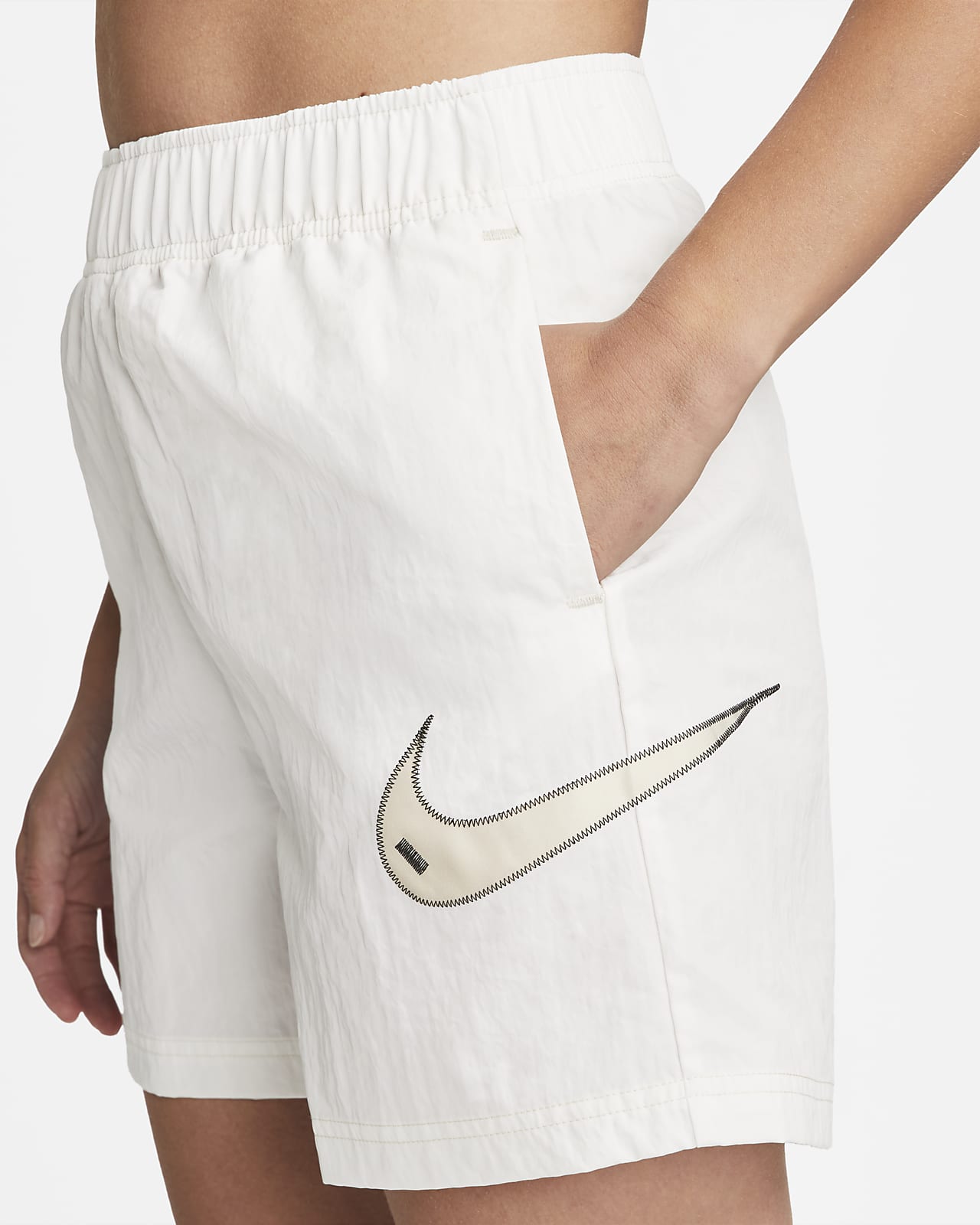 Nike Sportswear Swoosh Women's Woven HighRise Shorts. Nike IE