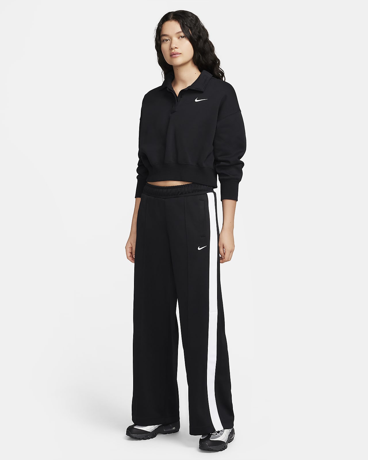 ❌ Sold Out ❌Nike _ Sportswear Essentials Women's Fleece Trousers Product  Code : DM4607-010 #women #nike #rasht #golsar #pro.l.oo.k