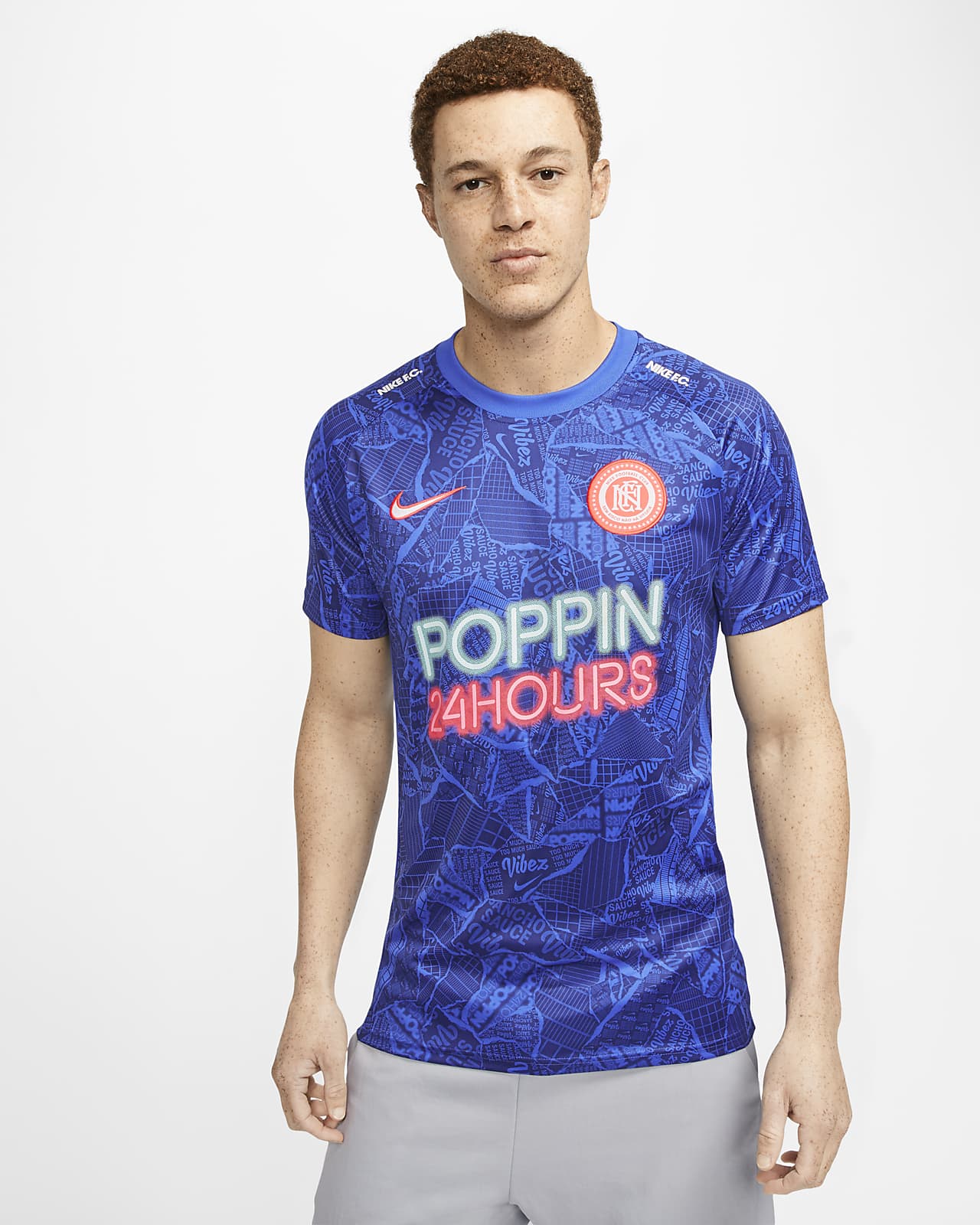 nike fc football shirt