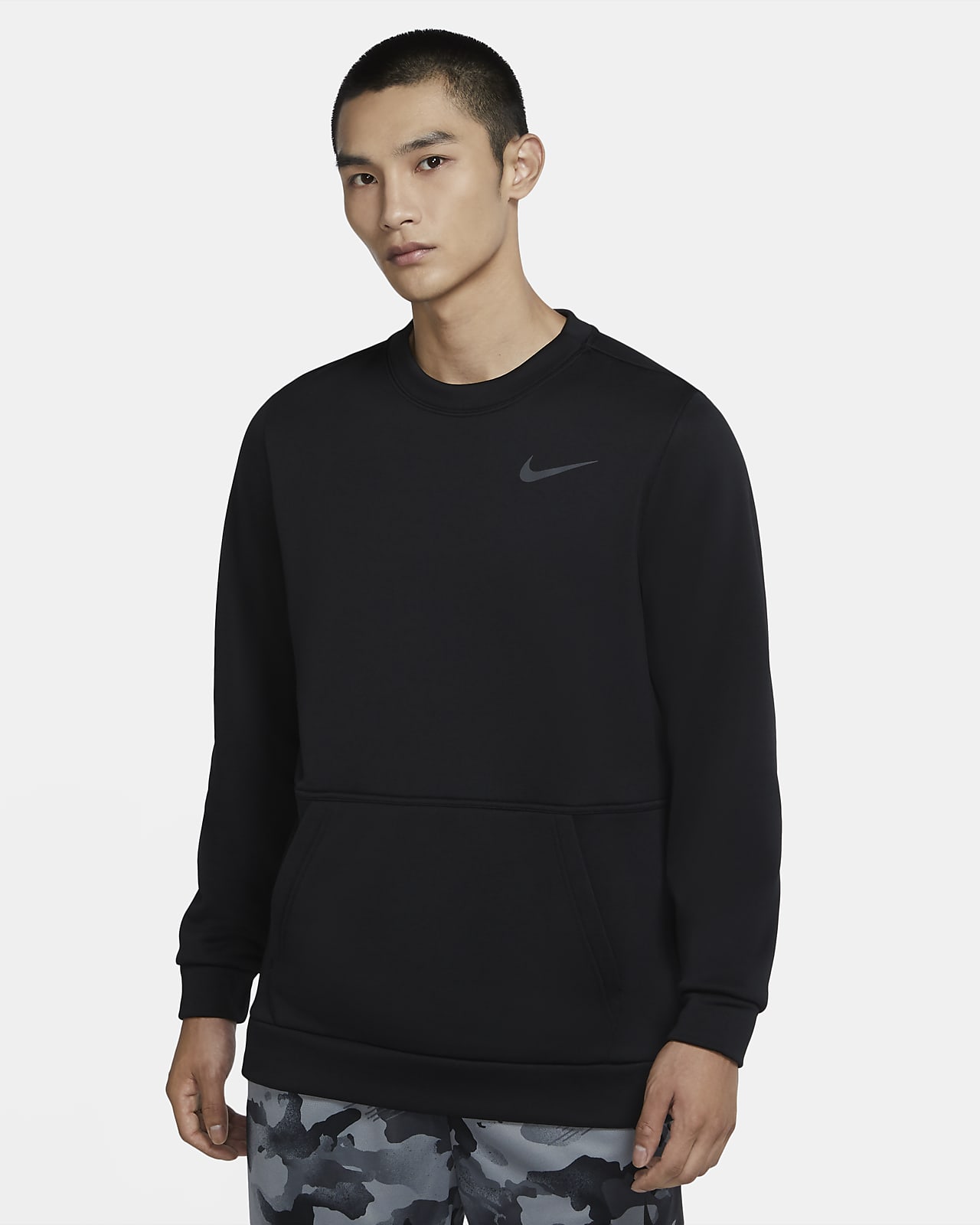nike crew neck with front pocket