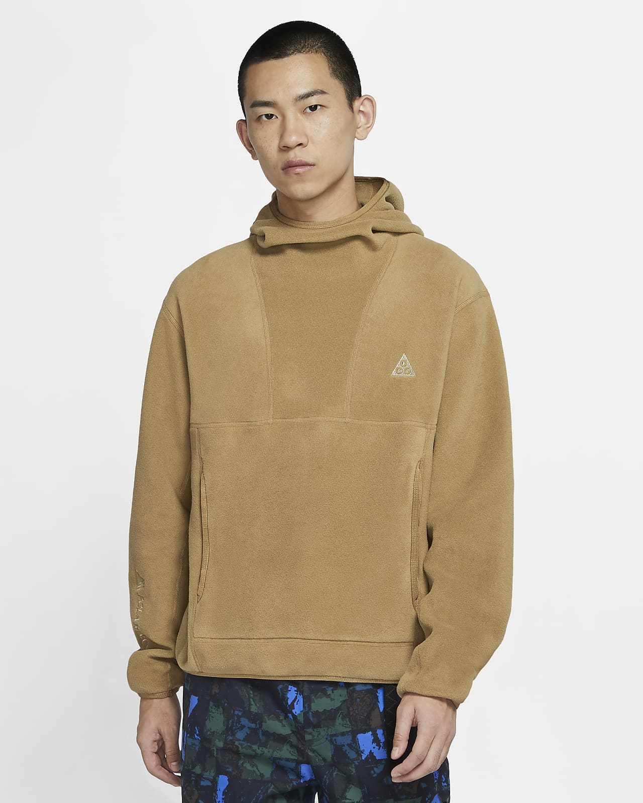 beige pullover hoodie