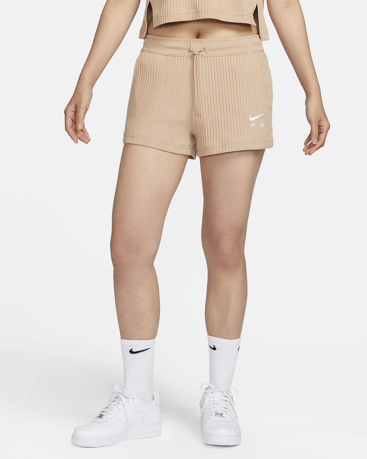 Nike Sportswear Women\'s Ribbed Jersey Shorts. Nike PH