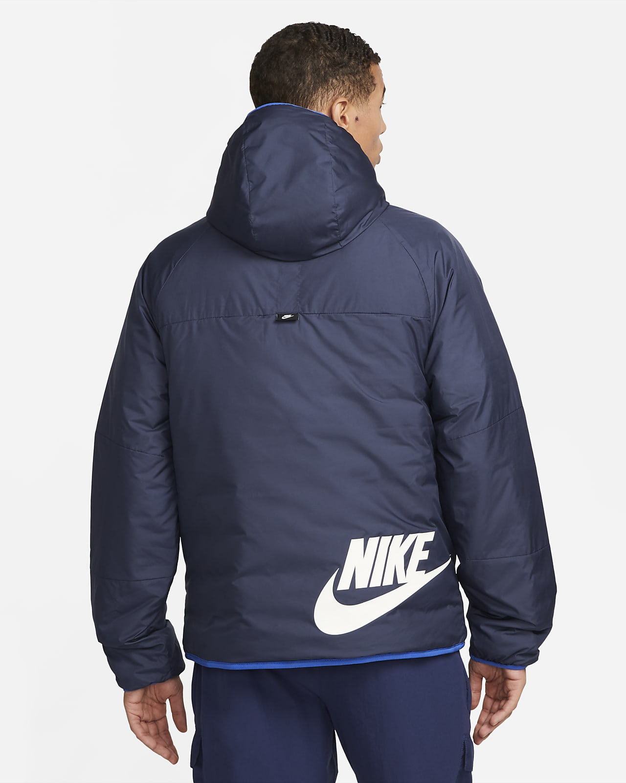 Nike Therma-FIT Legacy Bomber Jacket - Brown