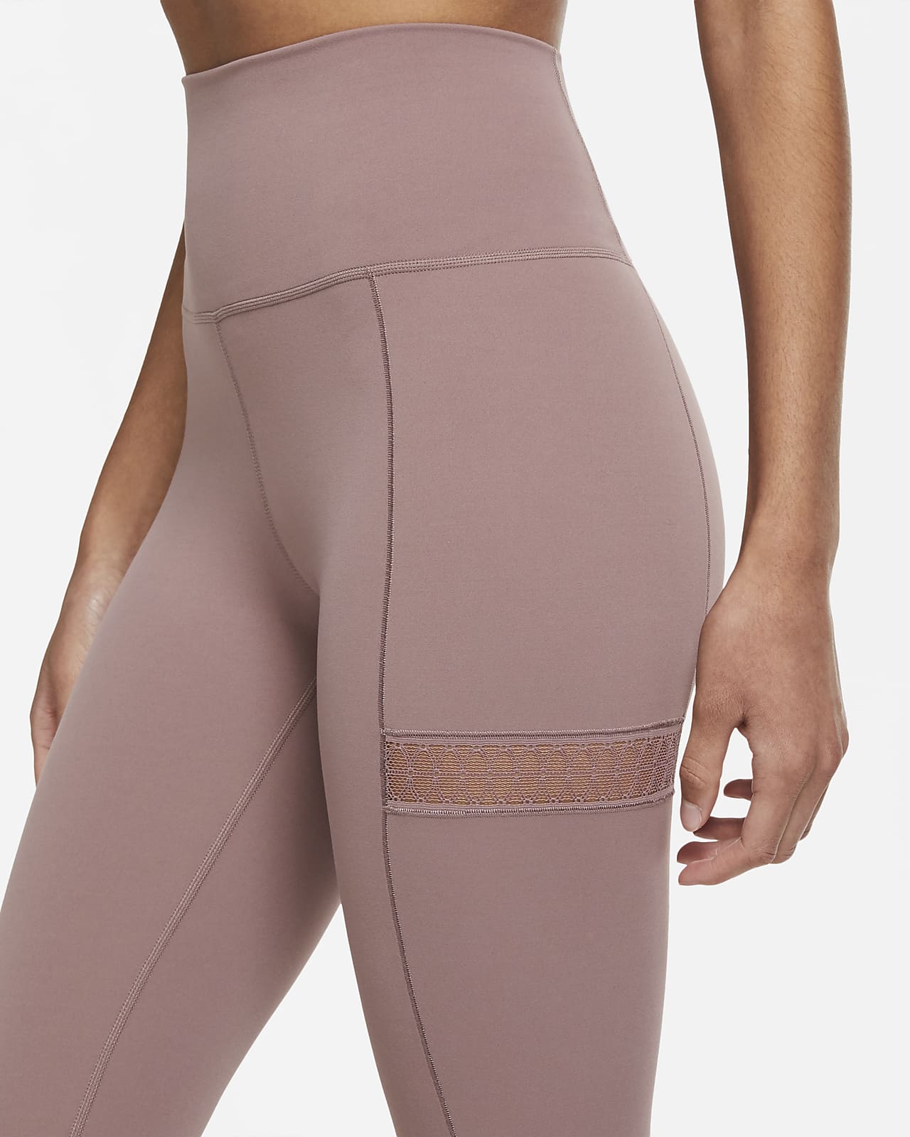 smokey mauve nike leggings