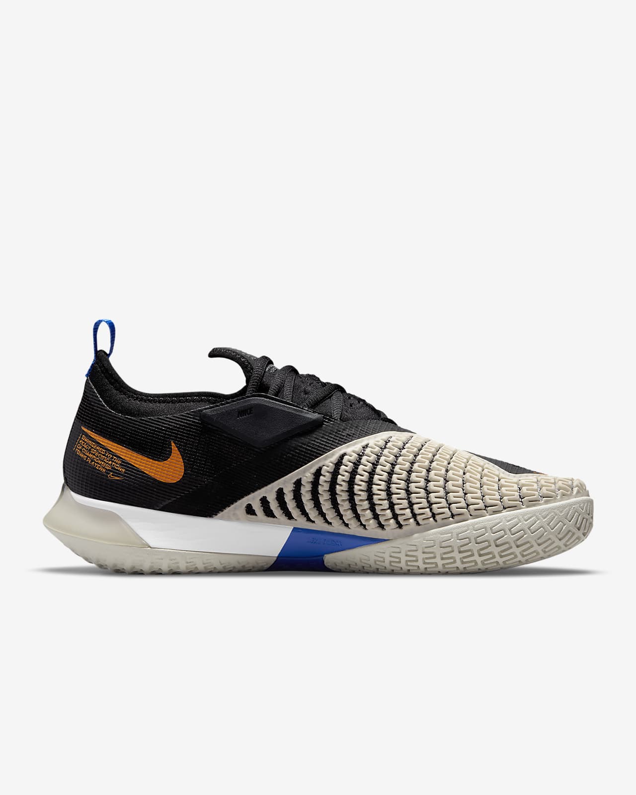 NikeCourt React Vapor NXT Men's Hard-Court Tennis Shoe. Nike BE