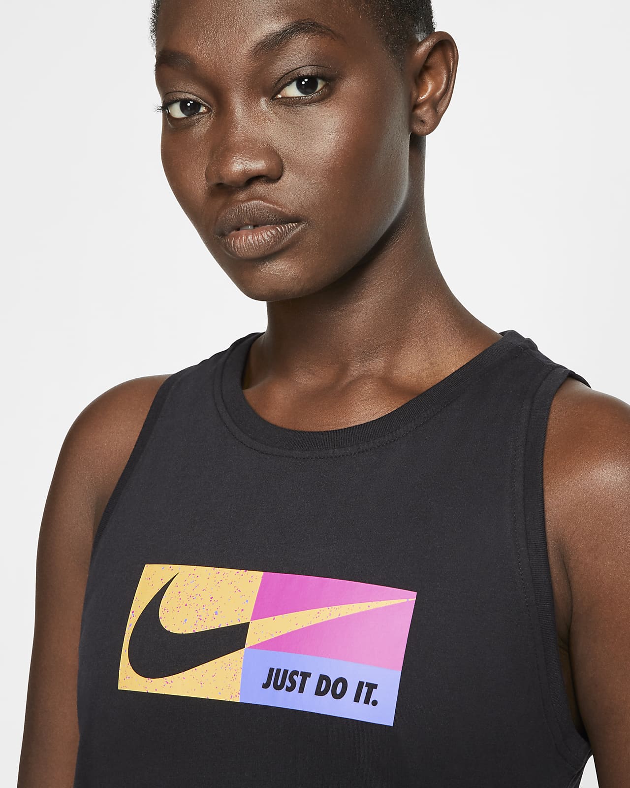 Nike公式 ナイキ Dri Fit アイコン クラッシュ ウィメンズ グラフィック トレーニングタンクトップ オンラインストア 通販サイト