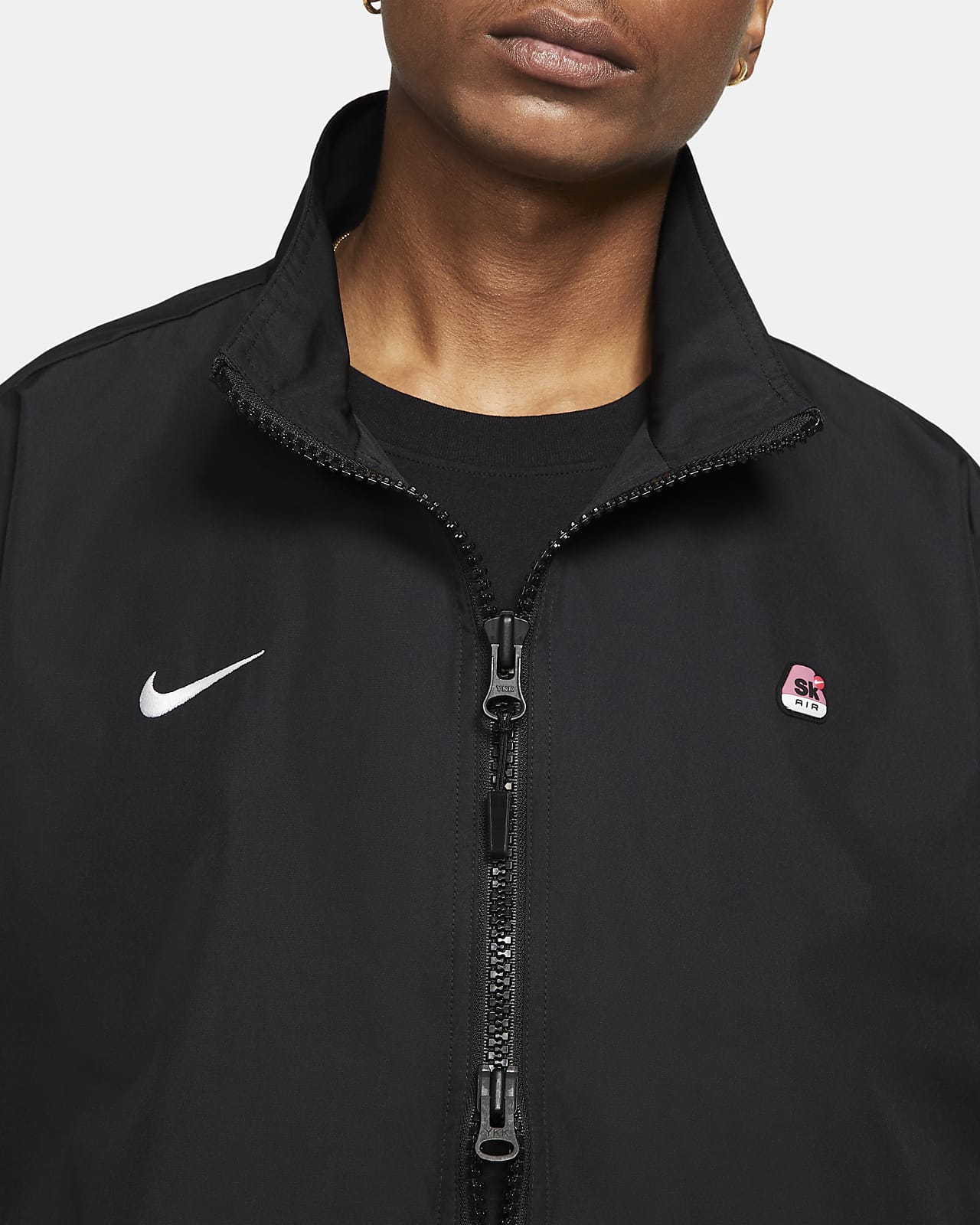 nike zip up track jacket