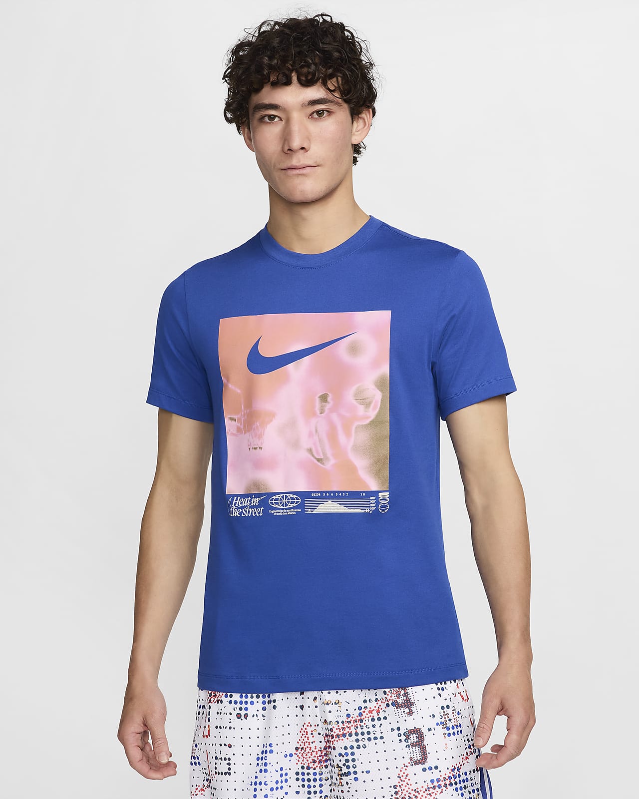 Nike tee athletic cut dri fit best sale