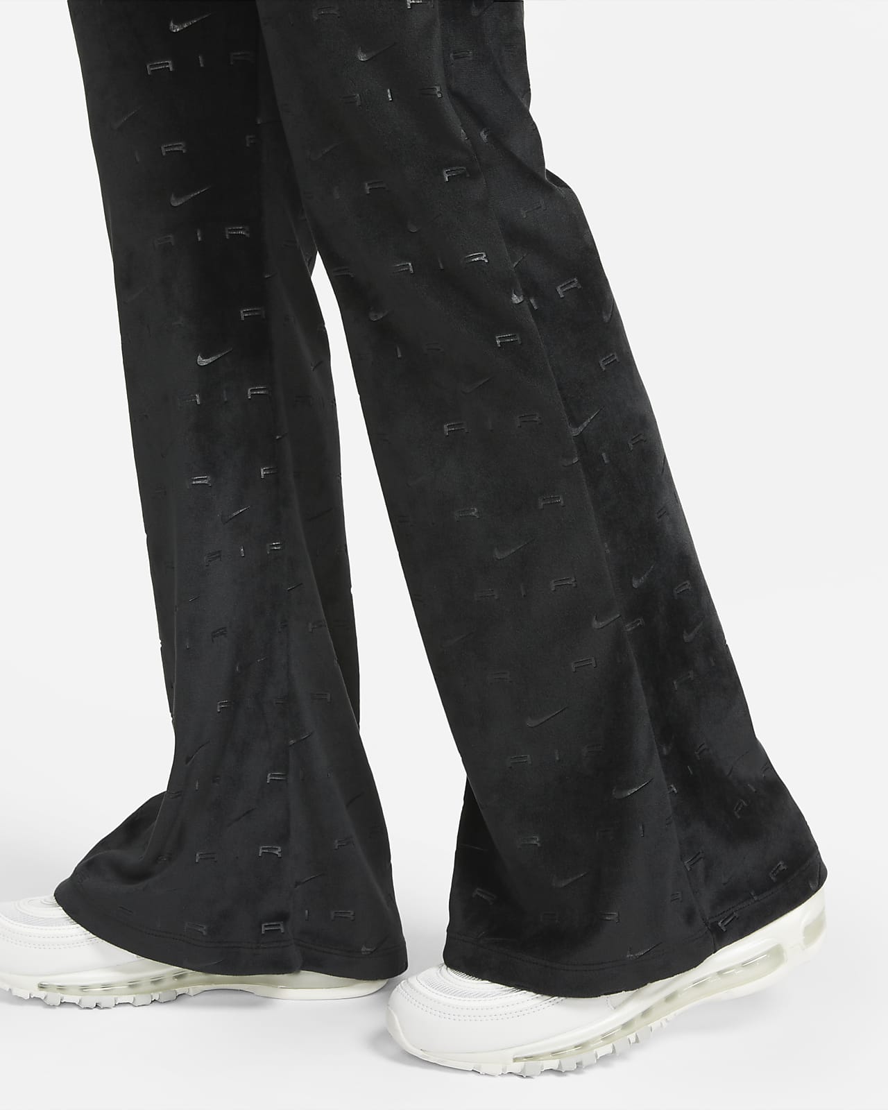 Pantalon taille mi-basse en velours Nike Air pour Femme. Nike BE