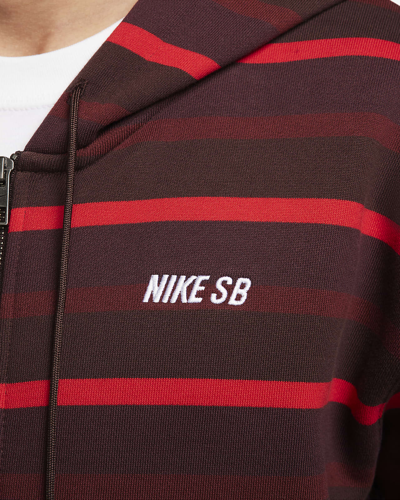 【ナイキ公式】SB フルジップ フリース スケートボードパーカー レッド 2XL Nike SB Full-Zip Fleece Skate Hoodie