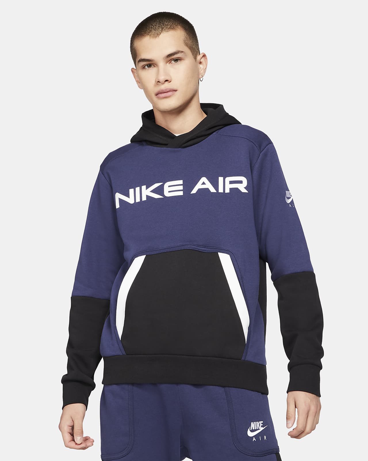 nike sportswear air pullover
