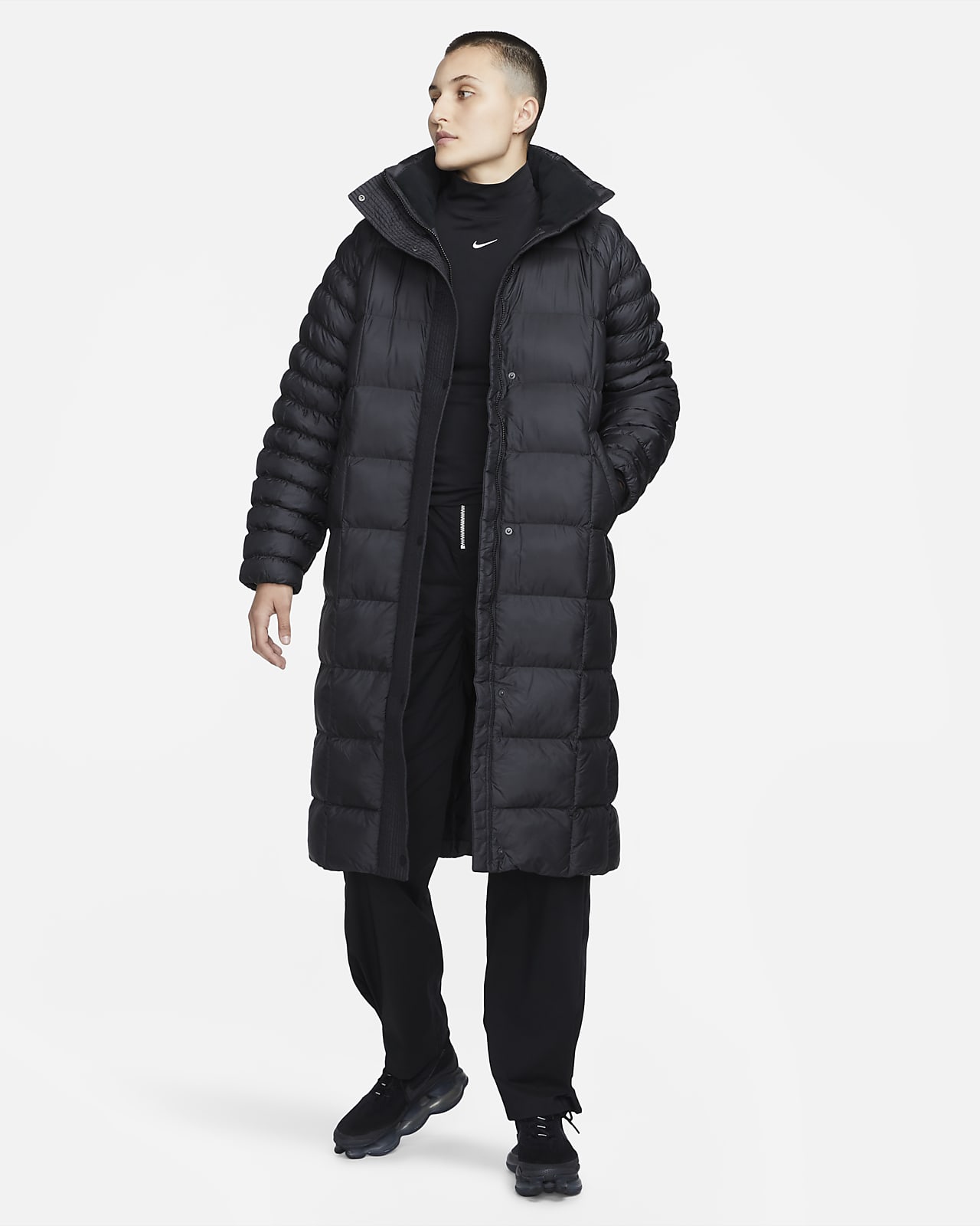 Nike down jacket long clearance