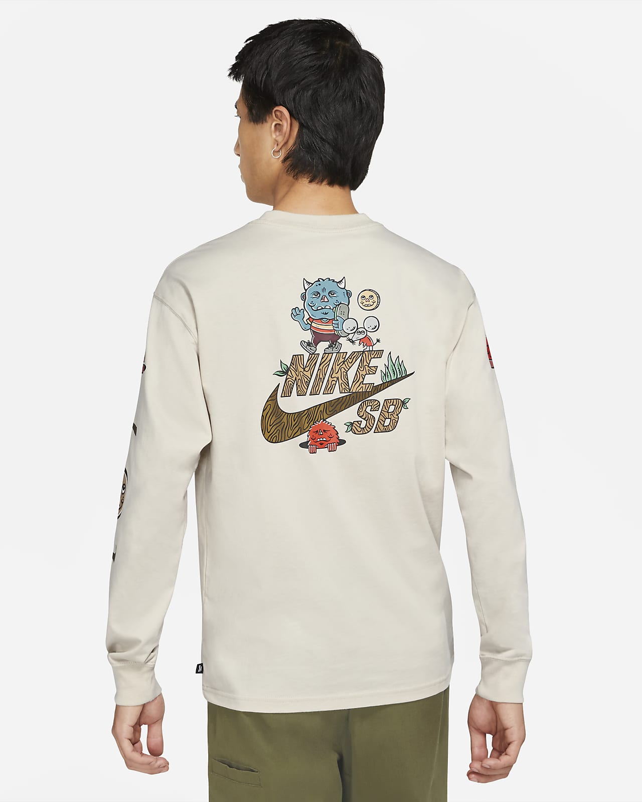 Long-Sleeve Pocket Skate T-Shirt. Nike ID