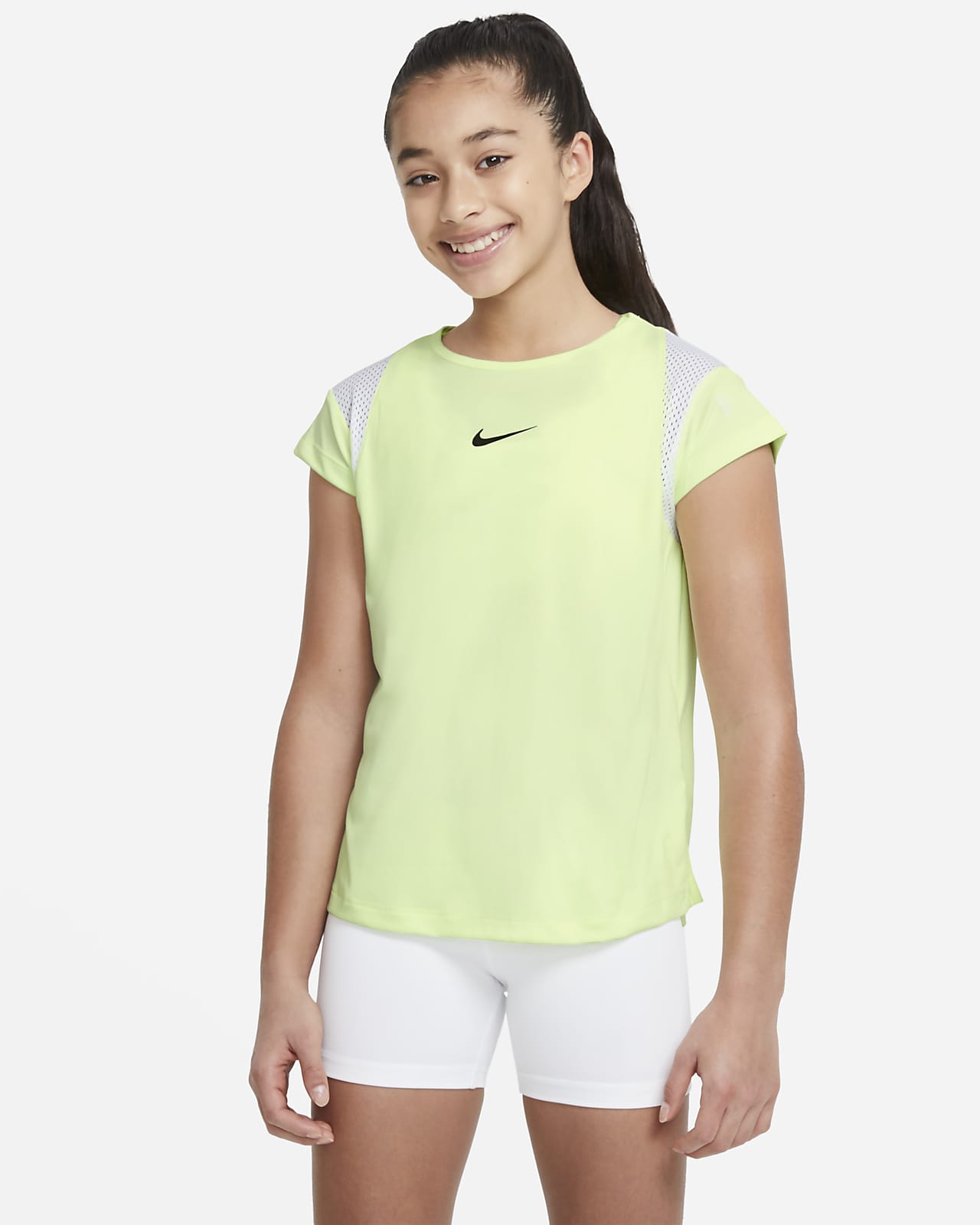 nike yellow training top