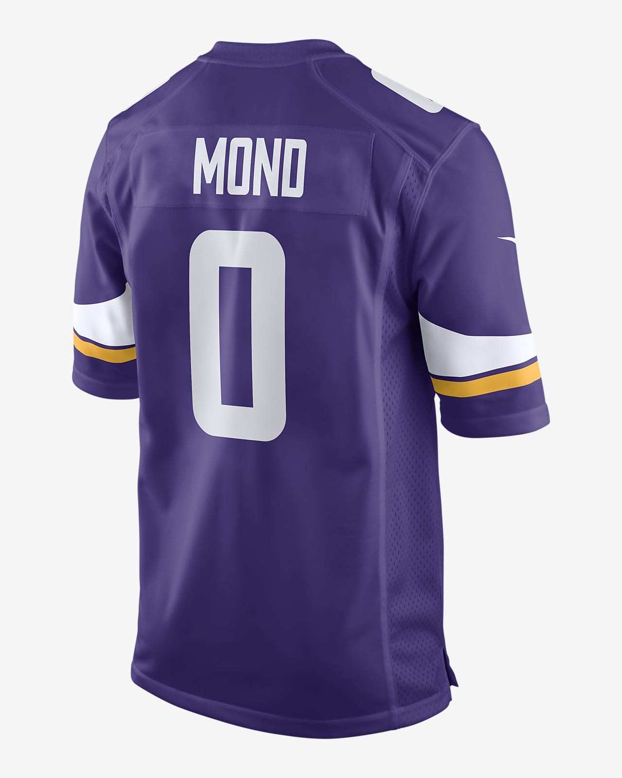 NFL Minnesota Vikings (Kellen Mond) Men's Game Football Jersey.