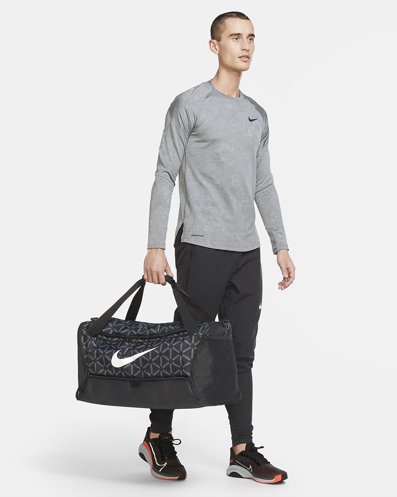 Nike Brasilia Printed Training Duffel Bag (Medium). Nike ID
