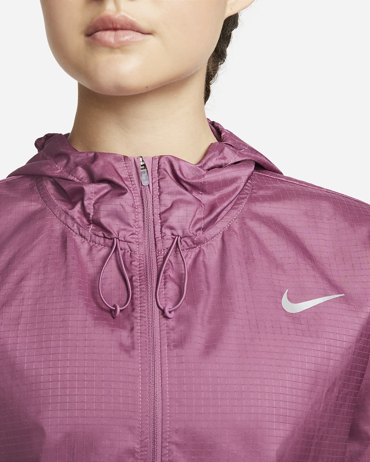 nike windbreaker women's half zip