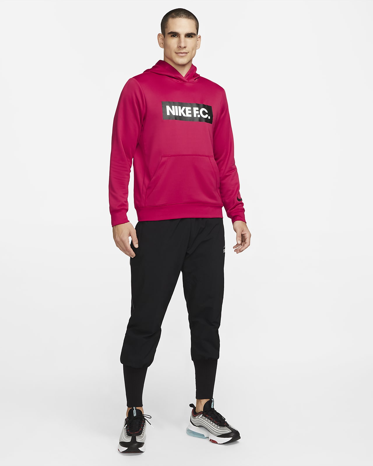 Nike F.C. Men's Football Hoodie. Nike LU