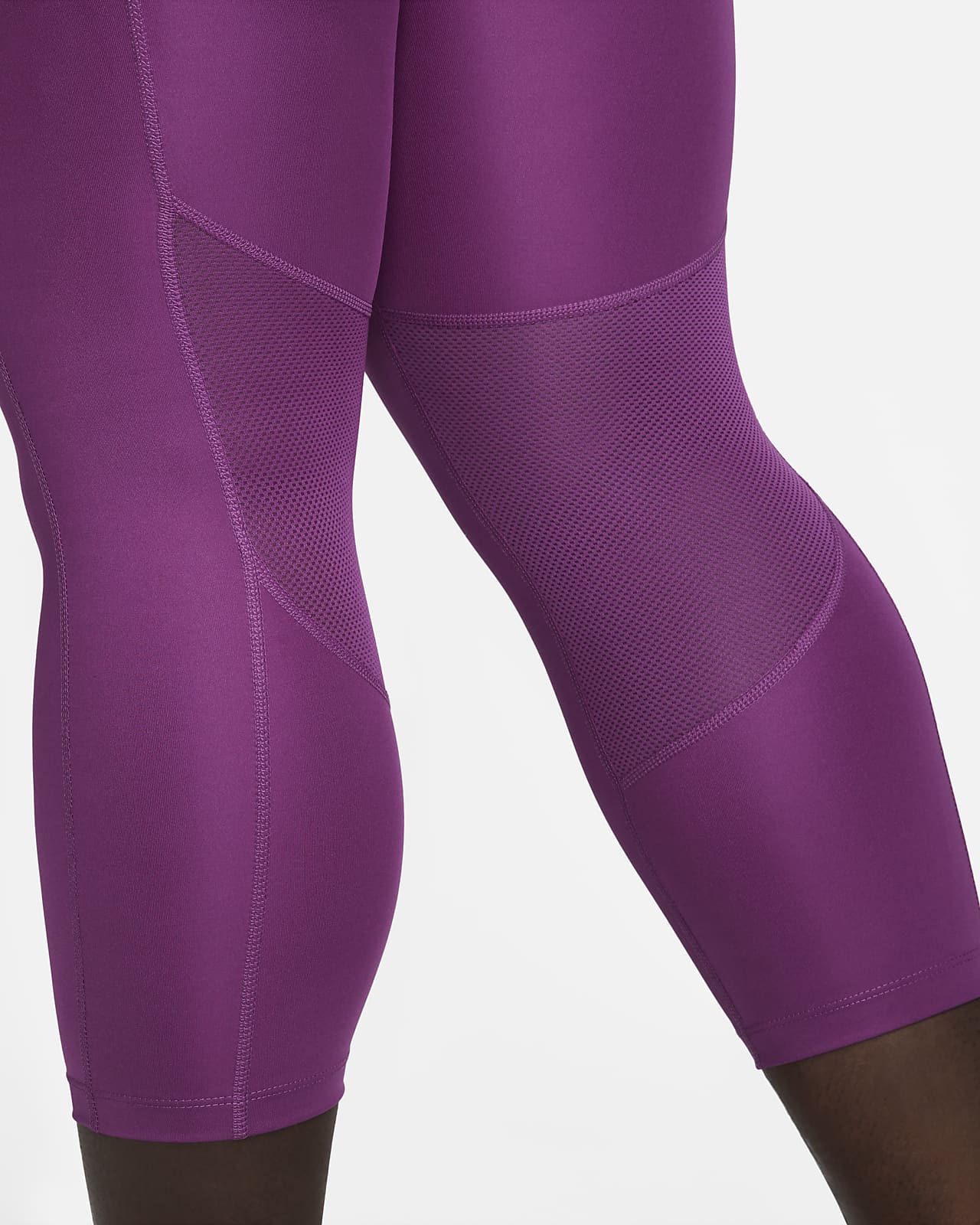 Nike Fast Women's MidRise Crop Running Leggings (Plus Size). Nike LU