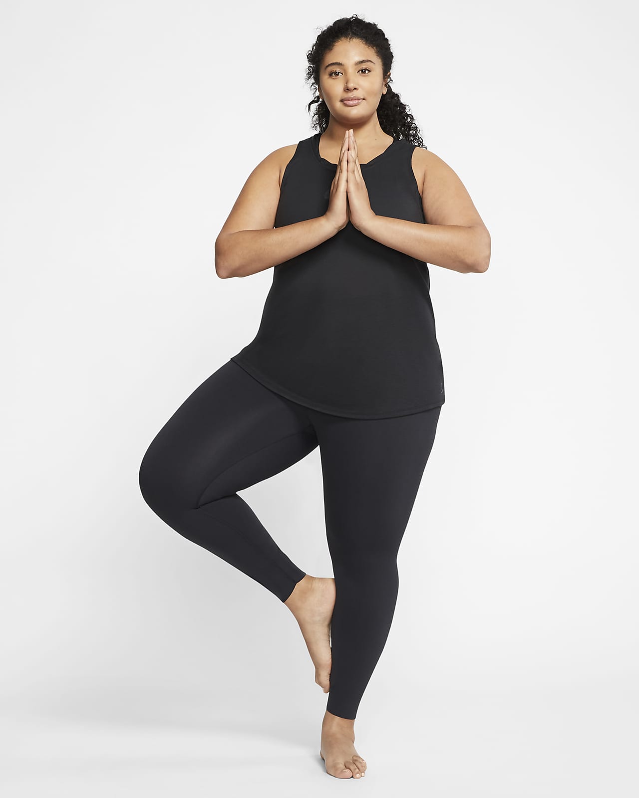 Nike Yoga Luxe Women's HighWaisted 7/8 Infinalon Leggings (Plus Size). Nike IE