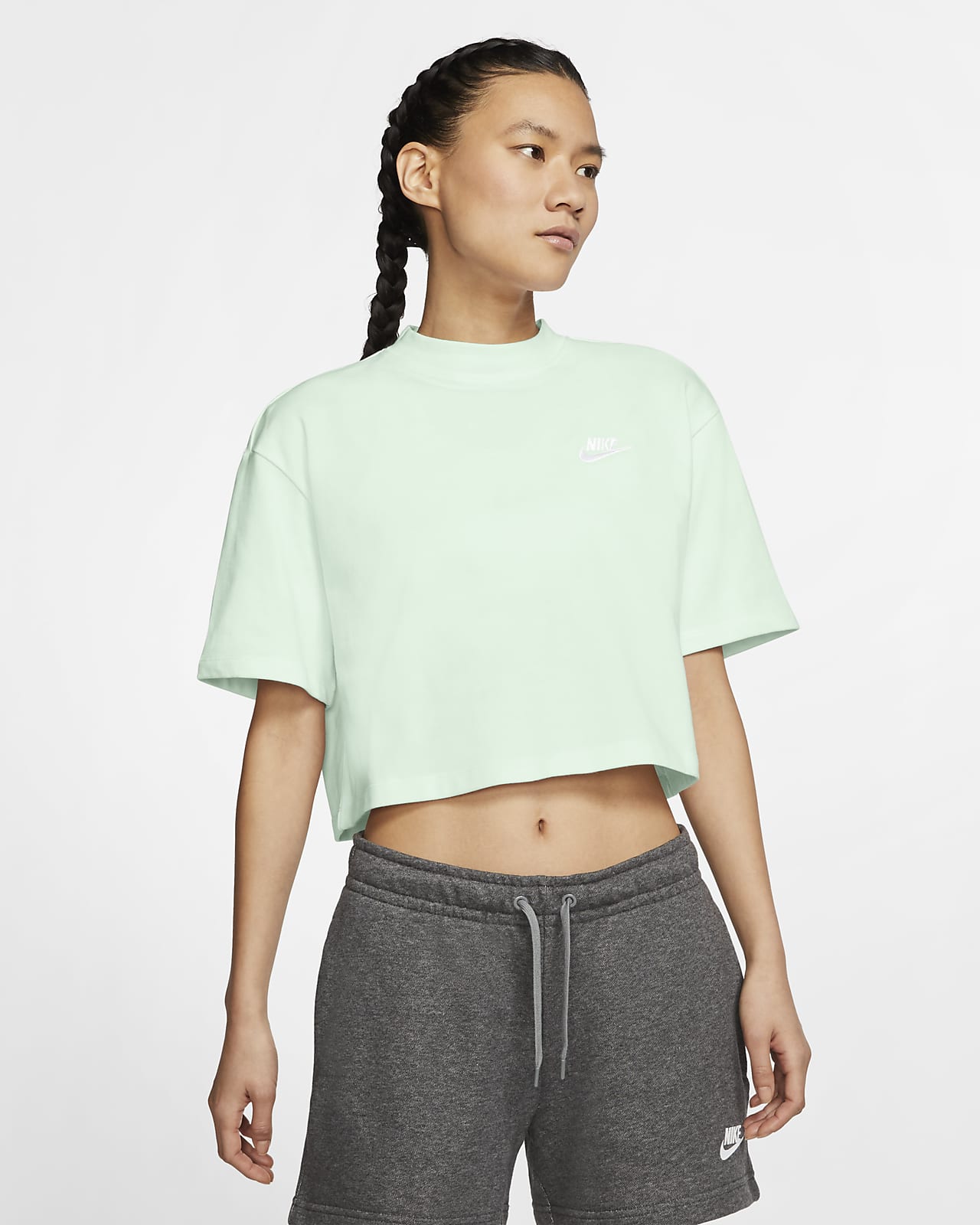 camiseta manga corta mujer nike