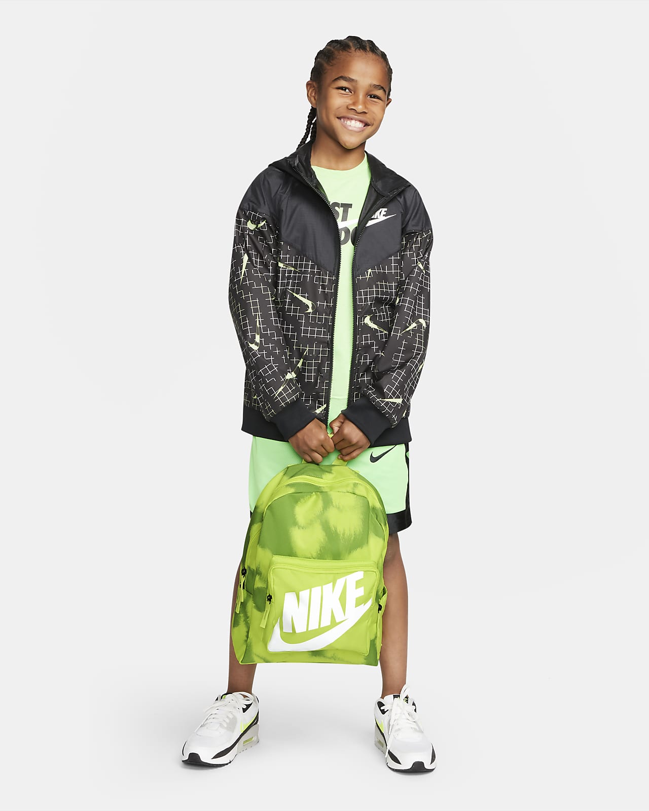 nike youth classic printed backpack