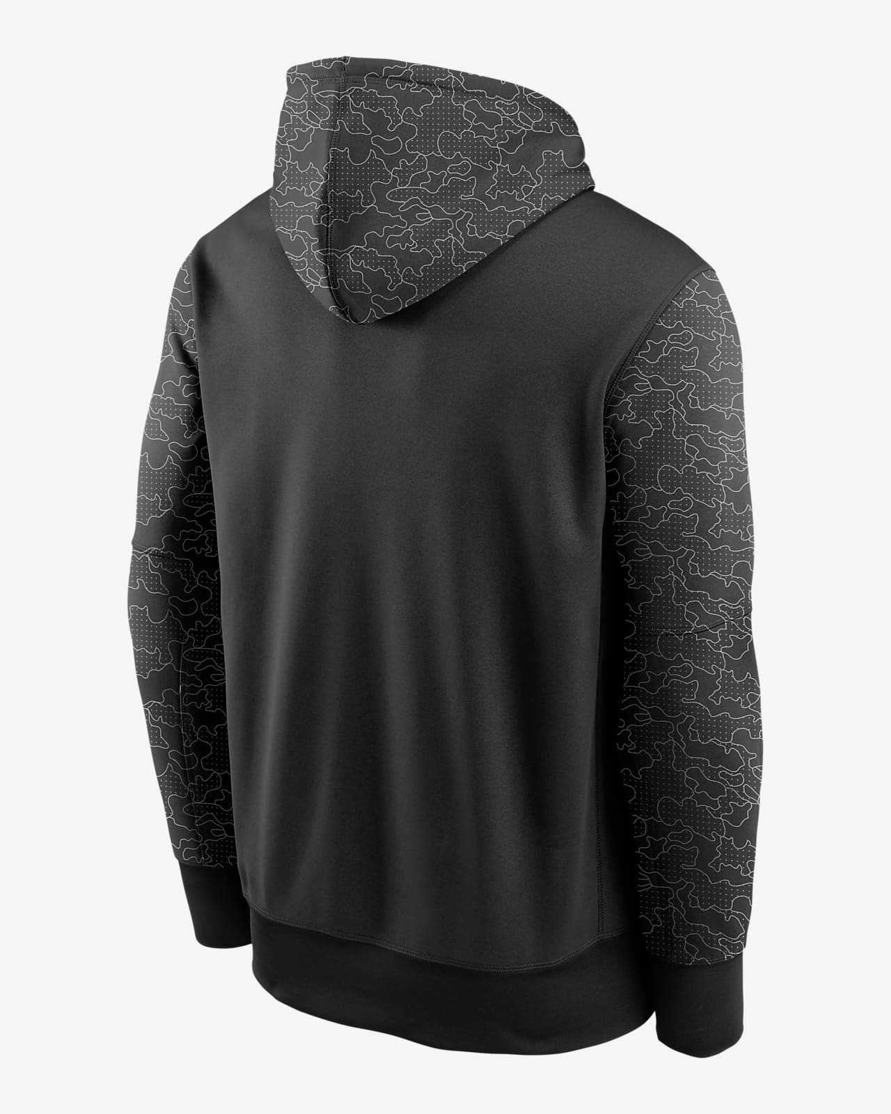 Reflective best sale hoodie nike