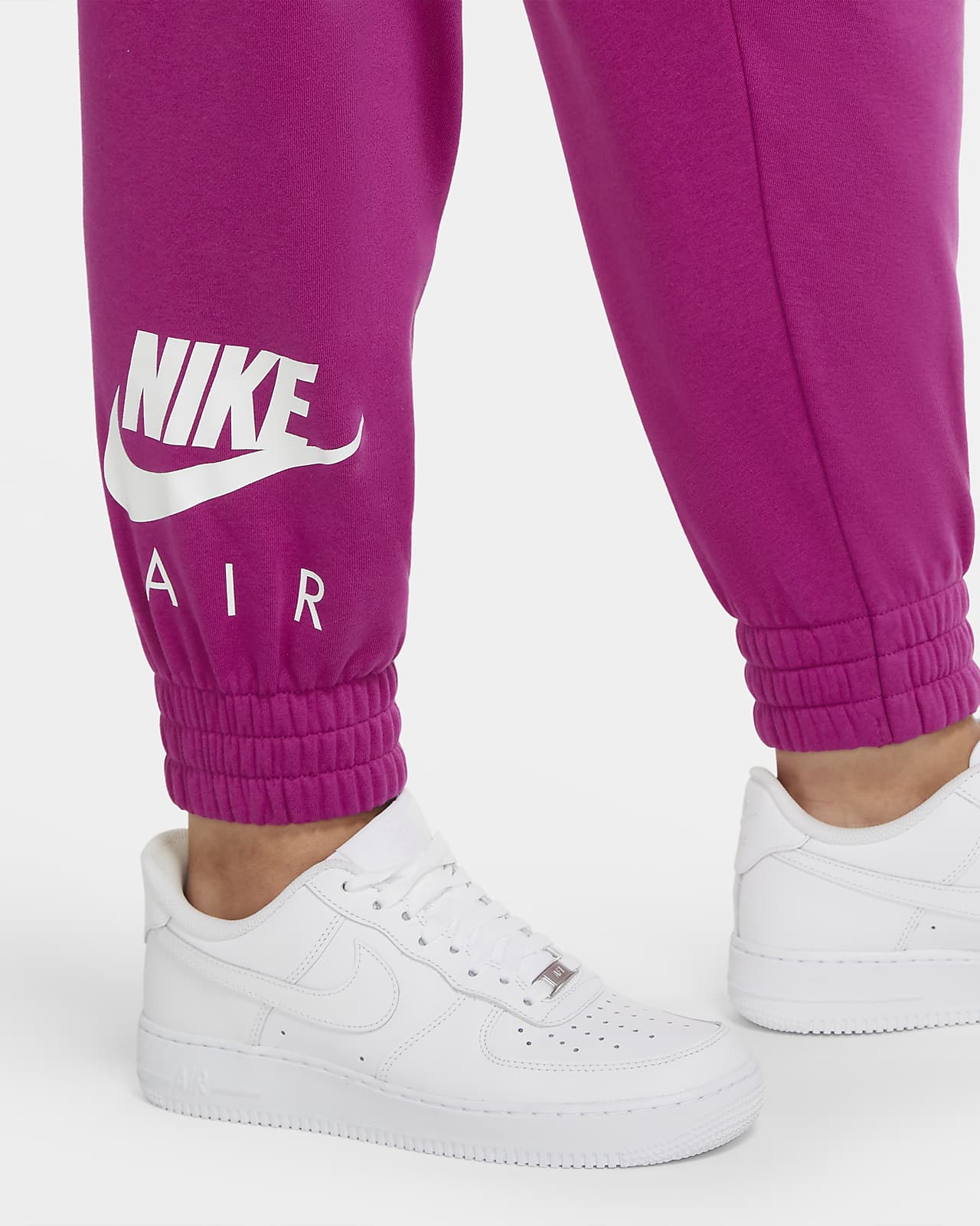 Pantalones de tejido fleece 7/8 para mujer Nike Air (talla grande). Nike CL