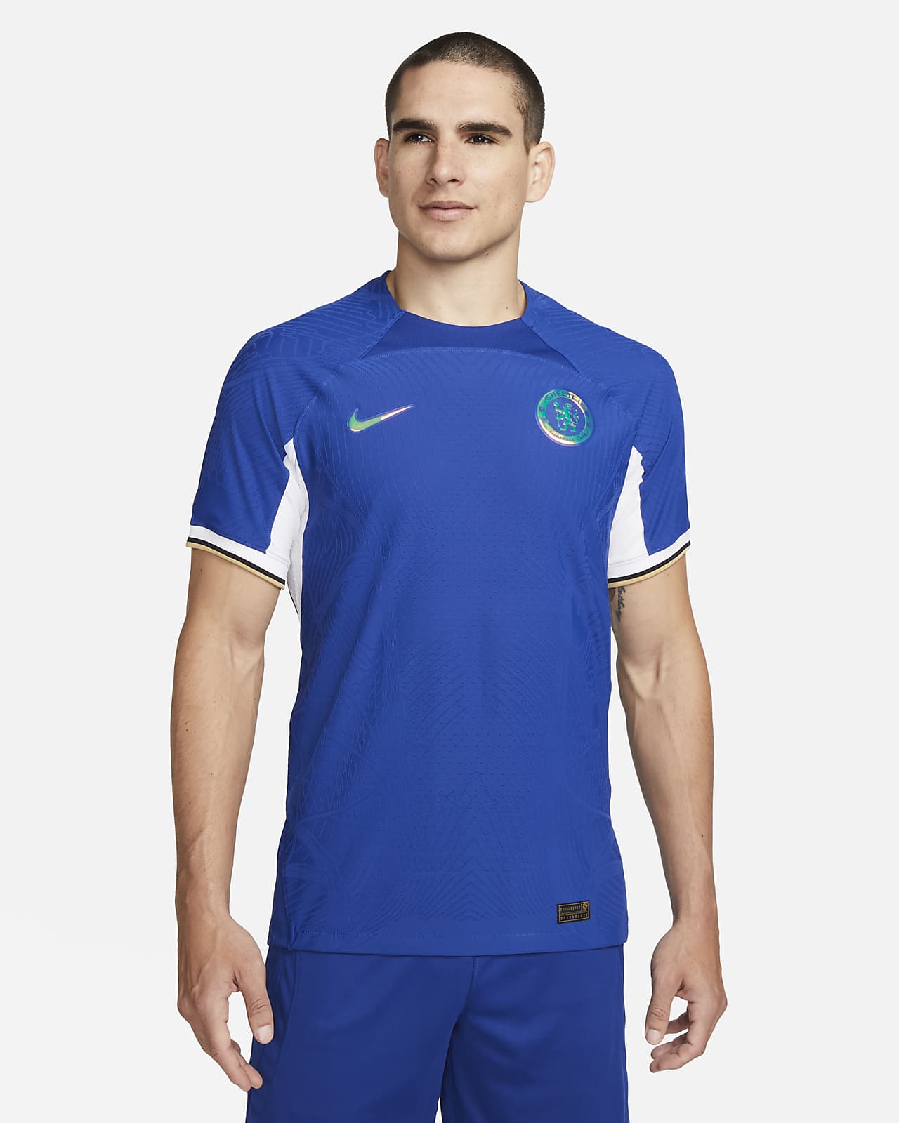 Camisola de futebol Nike Dri-FIT ADV do equipamento principal Match Chelsea FC 2023/24 para homem