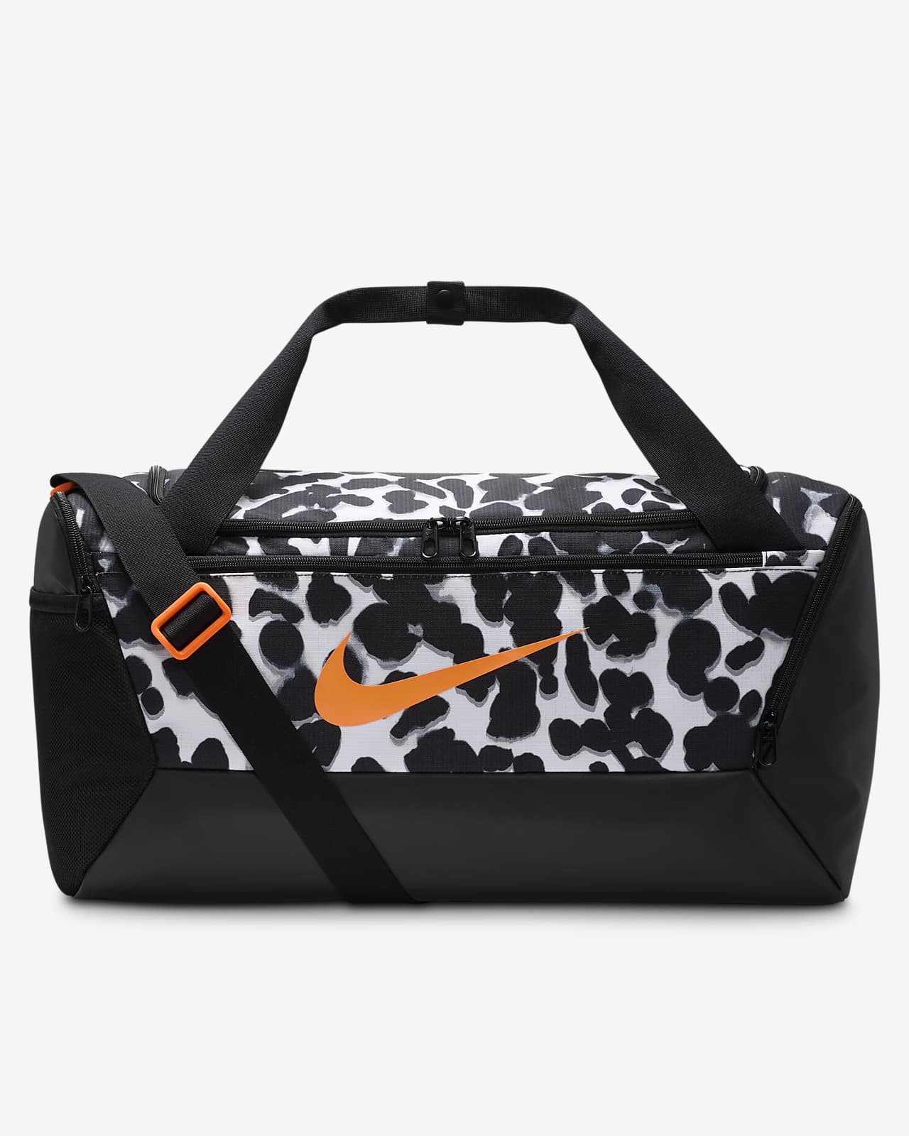 Nike Brasilia Training Duffle Bag Sport XS Black/Black/White Used