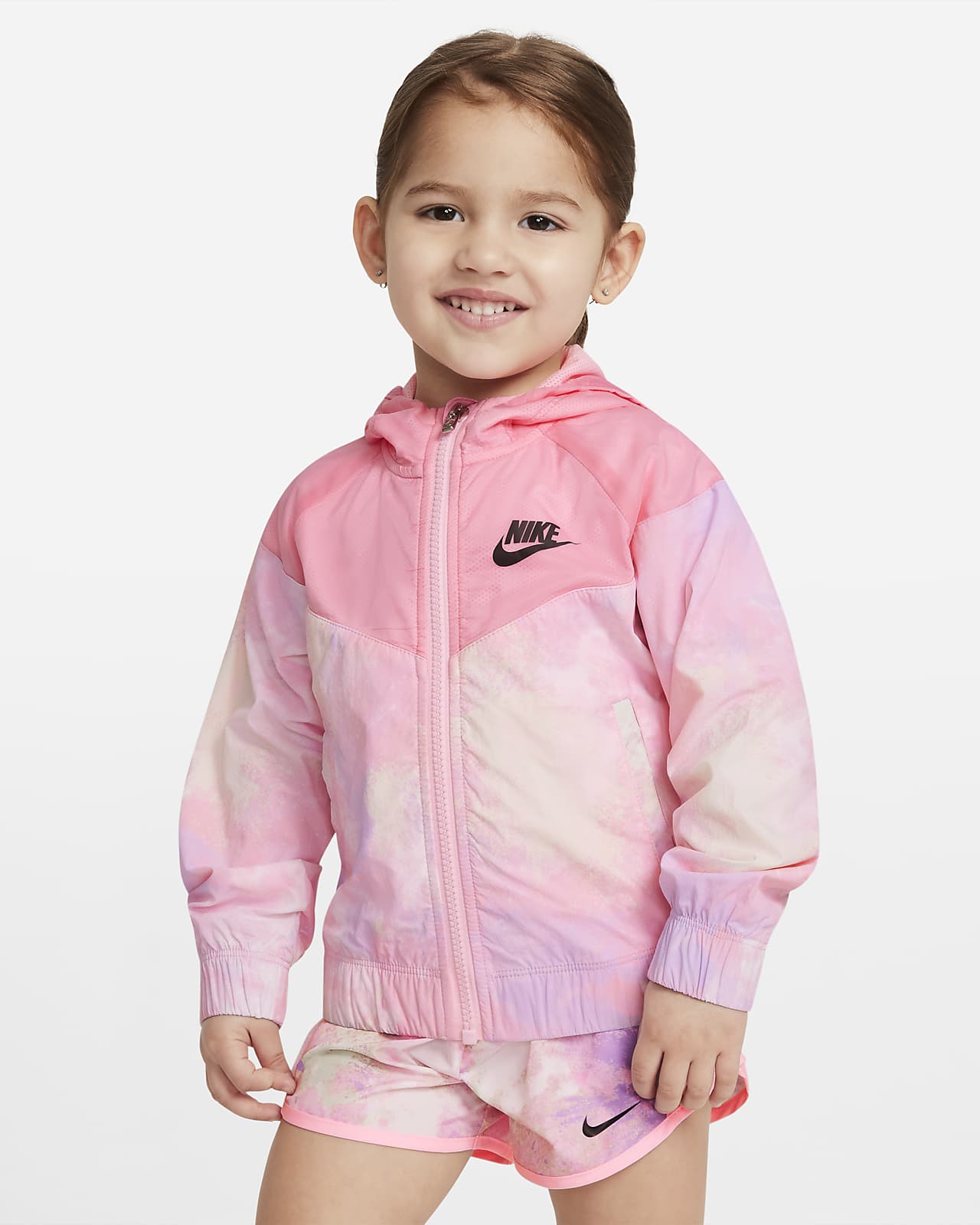 Chamarra infantil completo con batik para bebé Nike Sportswear Windrunner. Nike.com