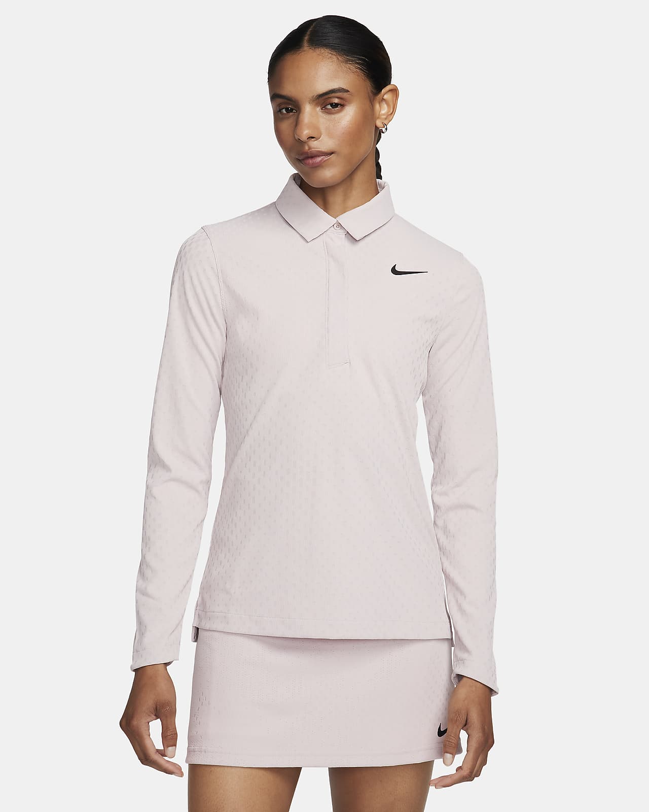 Polo de golf de manga larga Dri-FIT ADV para mujer Nike Tour