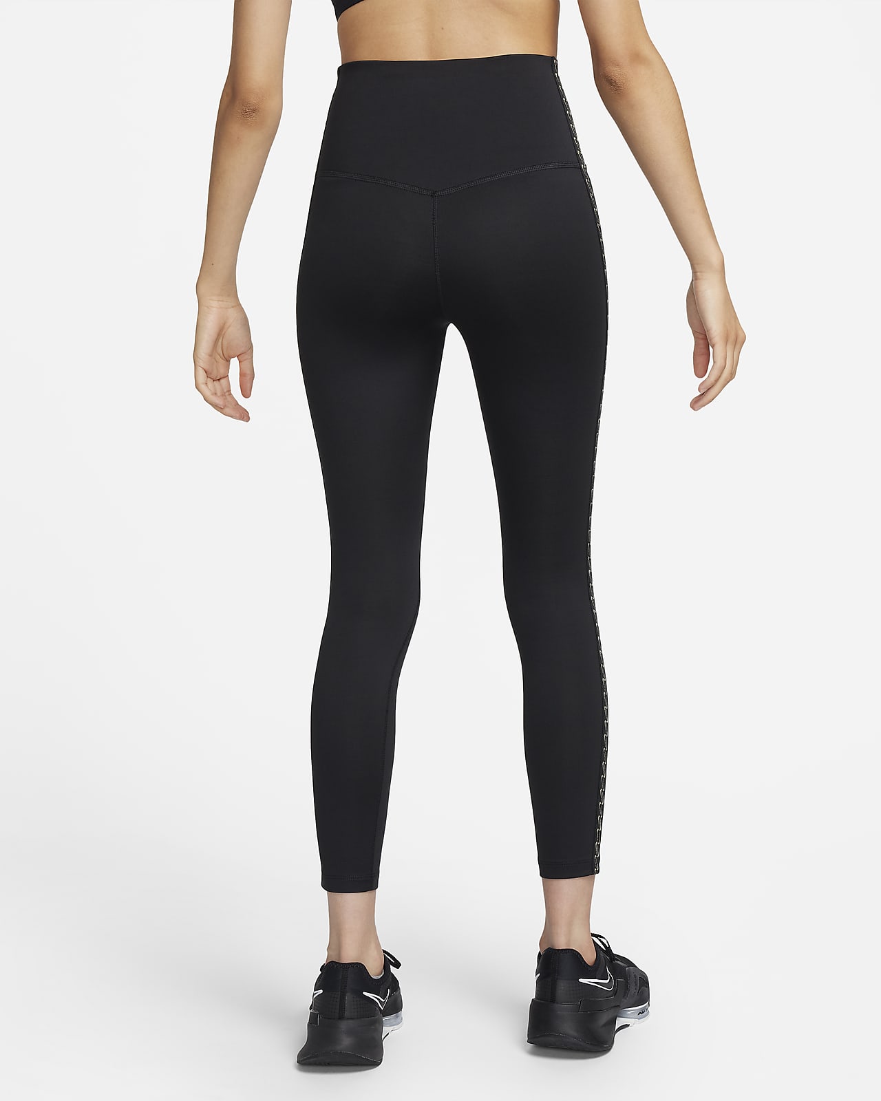 Nike One Women's Therma-FIT High-Waisted 7/8 Leggings. Nike AT