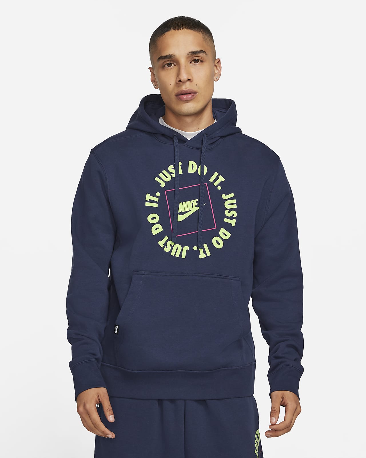 nike men's pullover fleece hoodie