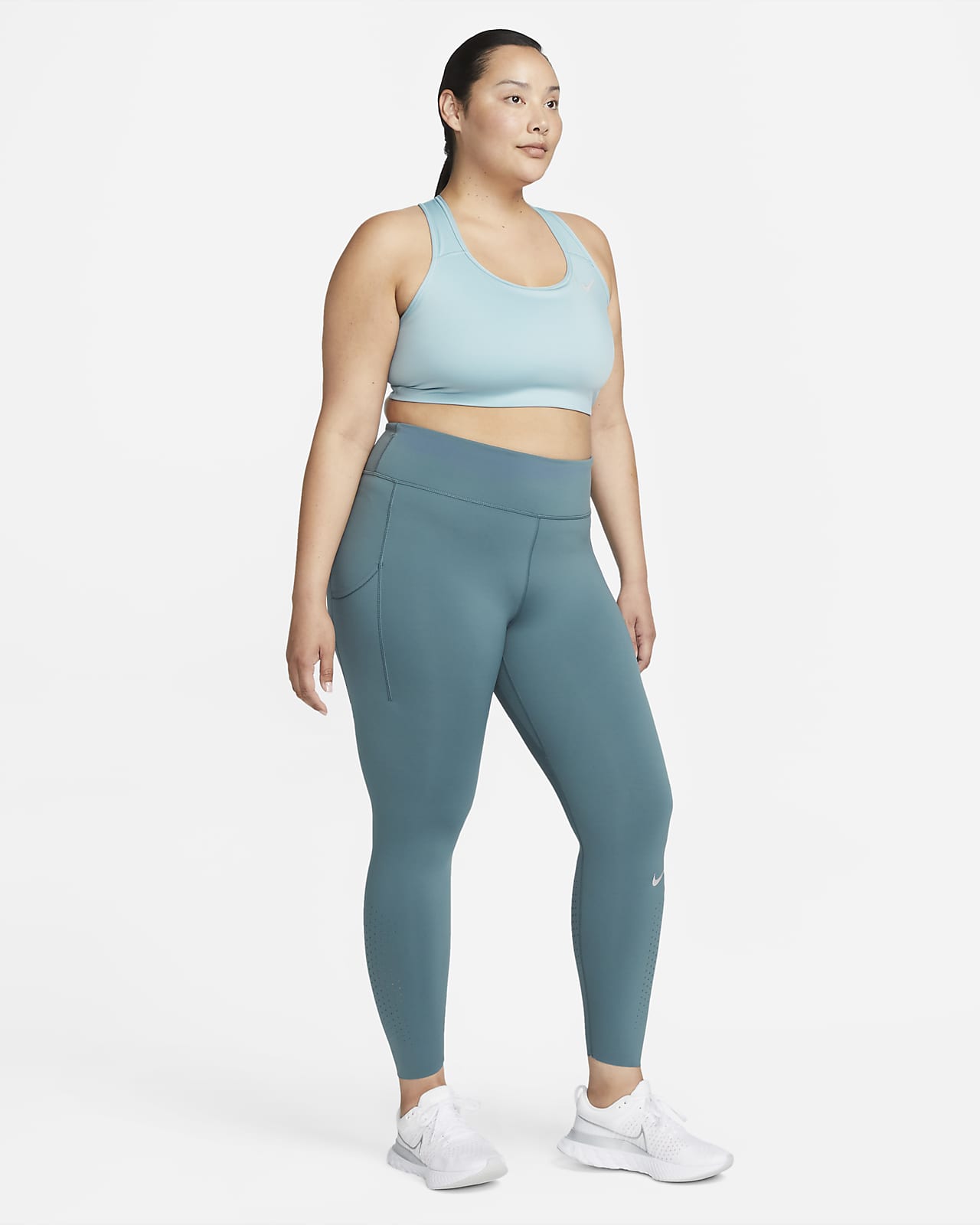 Nike women's size XXL Allin athletic running leggings mid rise