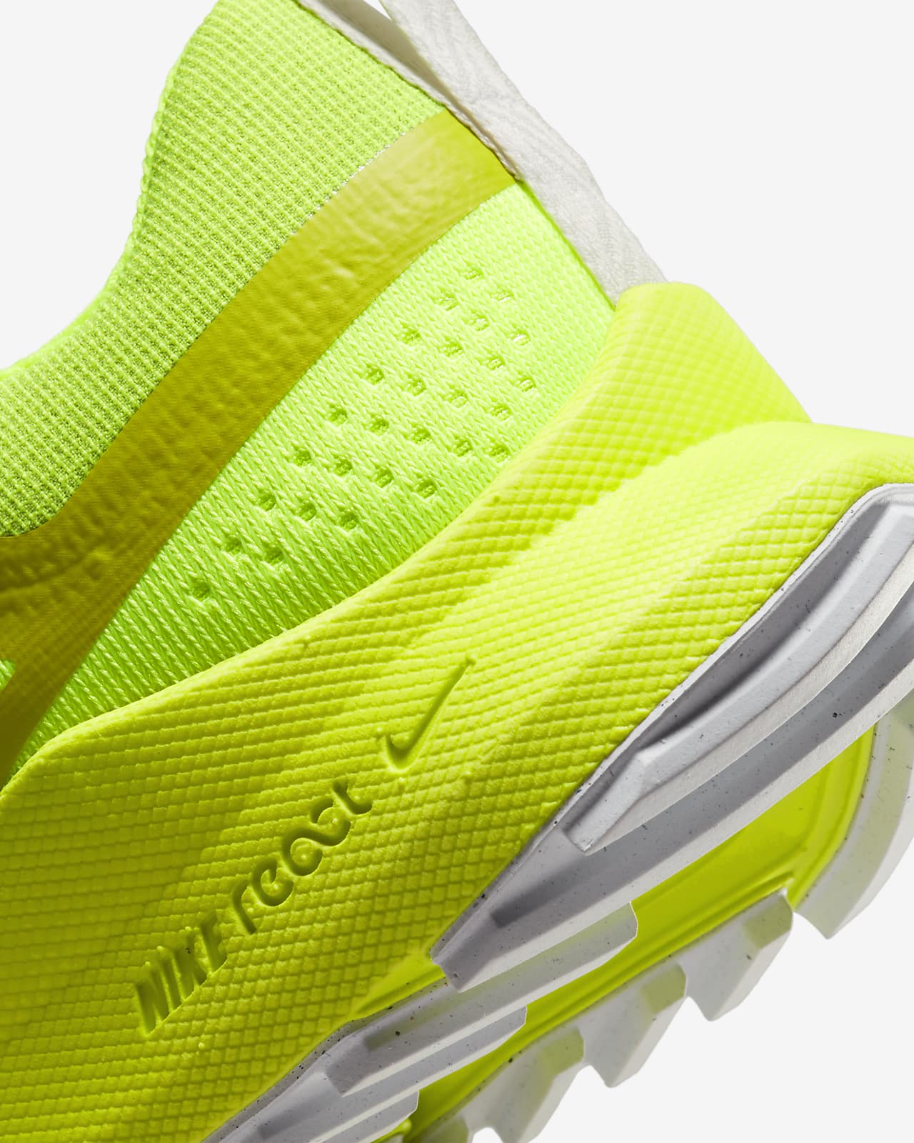 Nike Performance REACT PEGASUS TRAIL 4 - Trail running shoes -  black/aura/dark grey/wolf grey/black 