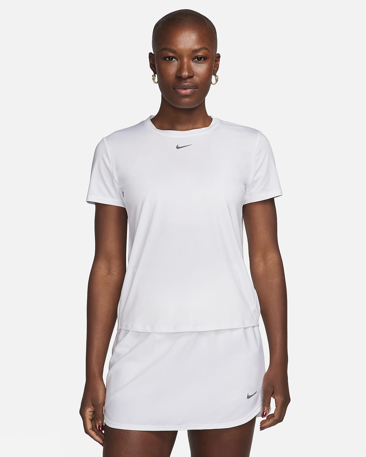 Kortärmad tröja Nike One Classic Dri-FIT för kvinnor