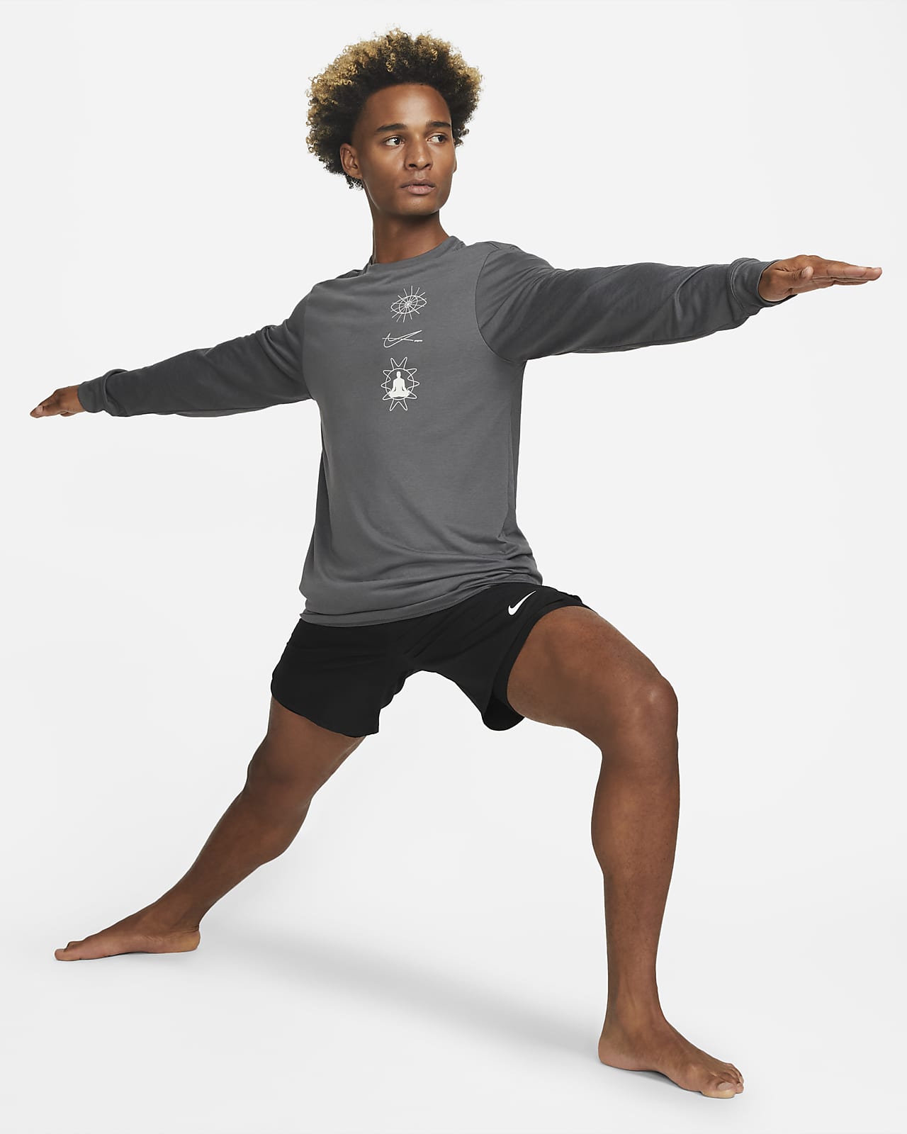 Nike Mens Dri-FIT Yoga Tee