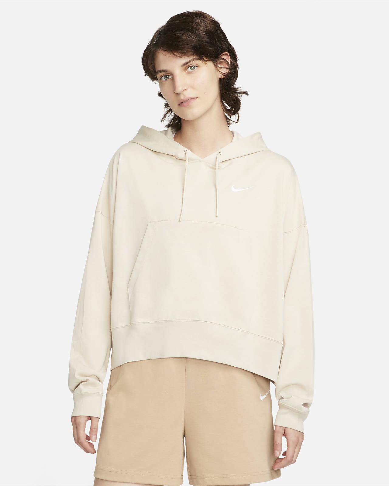 Nike Sportswear Women's Oversized Jersey Pullover Hoodie
