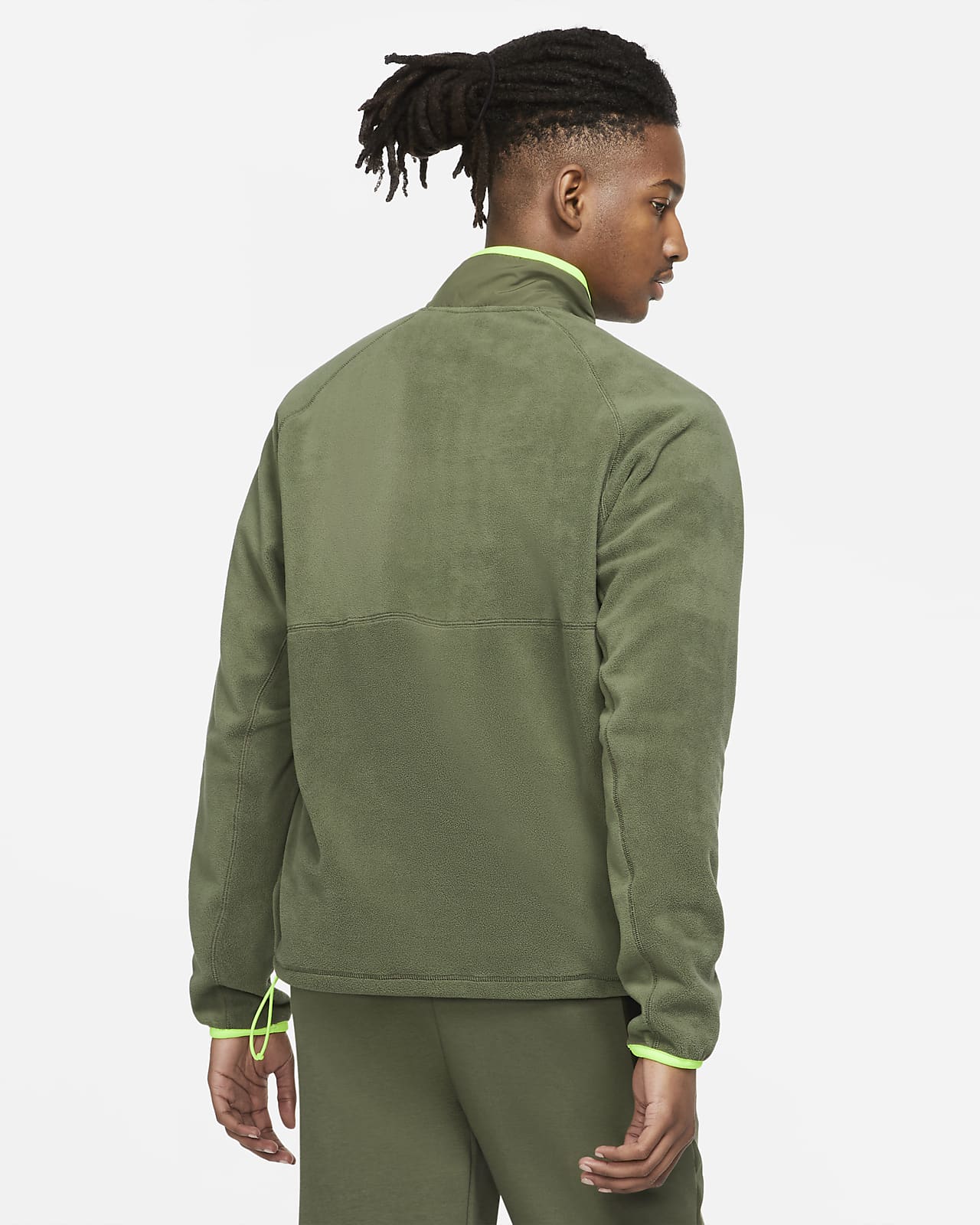 nike men's hybrid half zip top