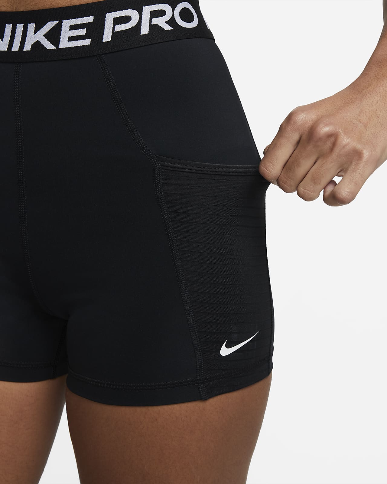 Shorts de entrenamiento de tiro alto de 8 cm para mujer Nike Pro Dri-FIT.  Nike.com