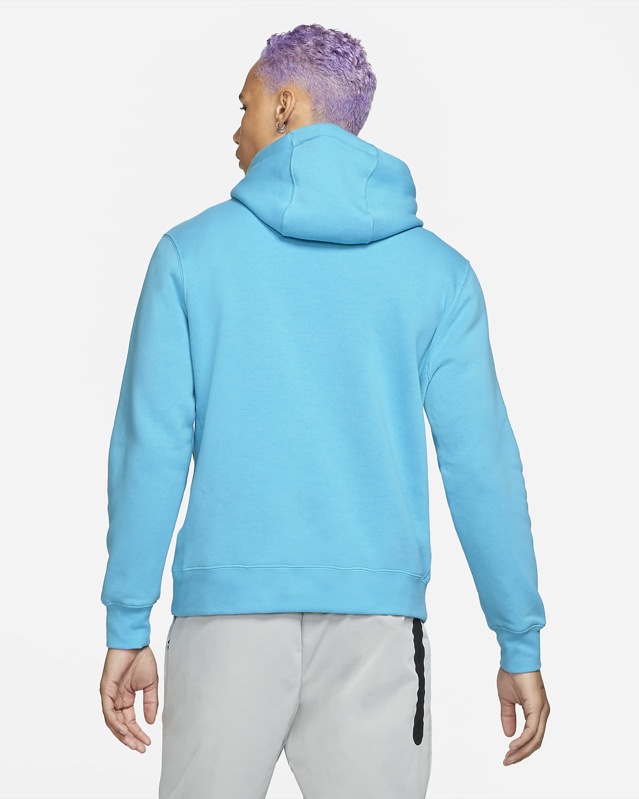 nike blue fury hoodie