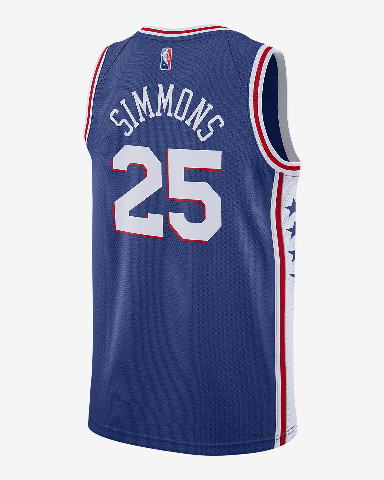 Philadelphia 76ers Diamond Icon Edition Nike Dri-Fit NBA Swingman Jersey