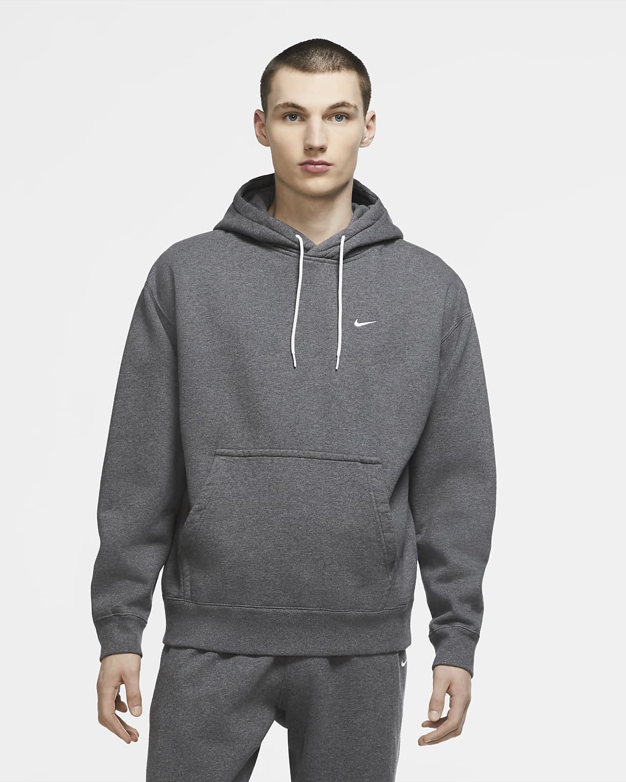 men's fleece hoodie nikelab