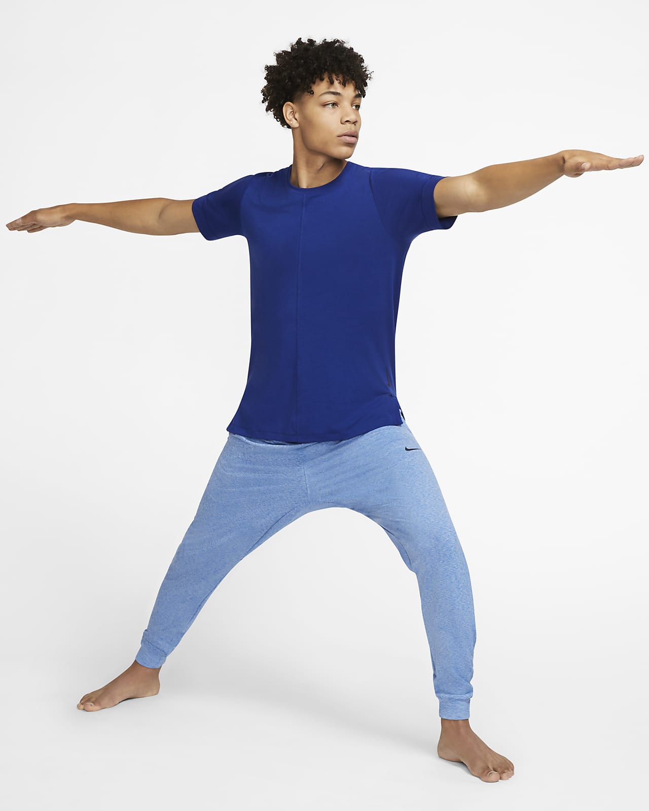 mens nike yoga top