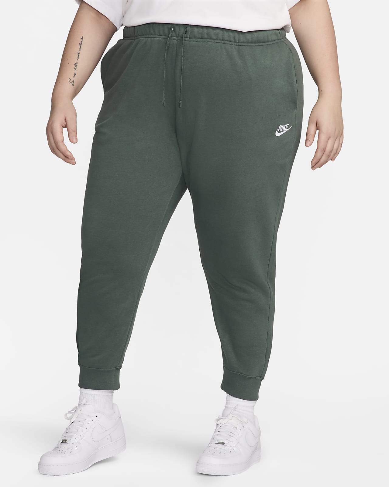 Nike Sportswear Essential Fleece Womens Track Pants - Plus Size